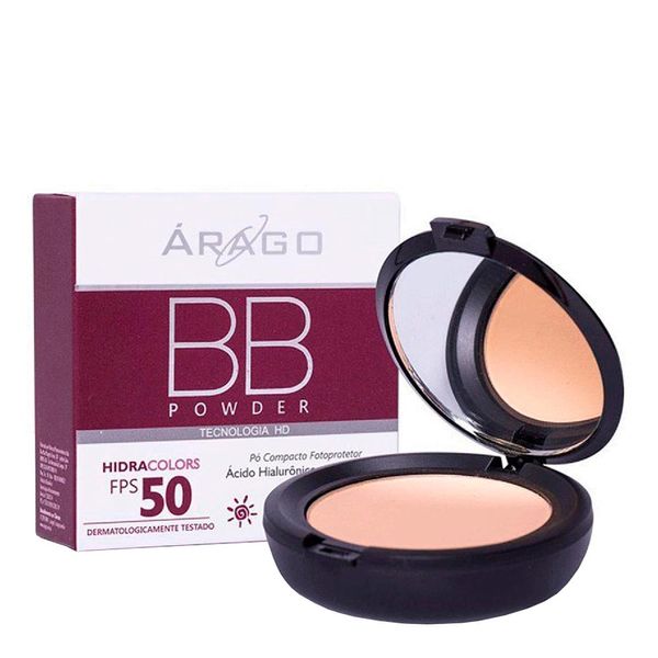 BB Powder Árago Hidracolors Bege FPS50 12g