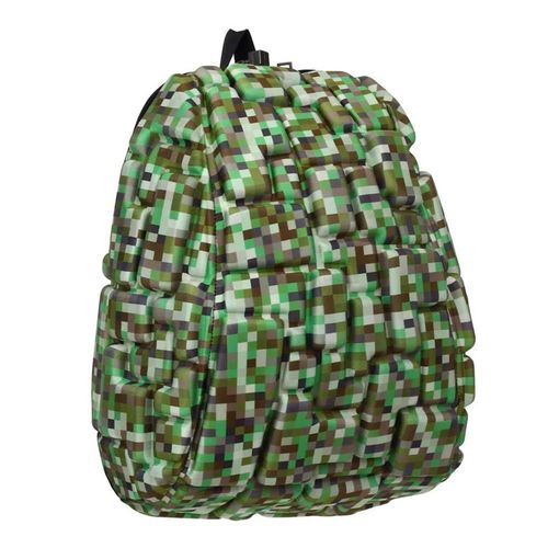 Mochila Blok Infantil Camuflada Verde MadPax