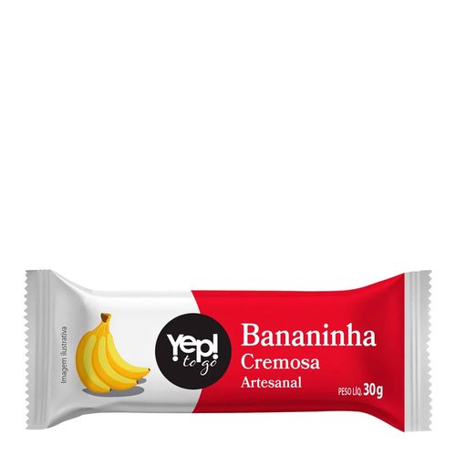 Bananinha Artesanal Yep To Go Cremosa 30g Bananinha Artesanal Yep To Go Cremosa 30g