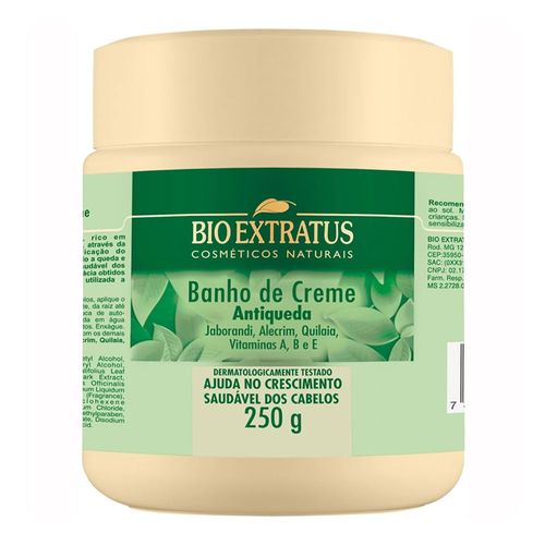 Banho de Creme Tratamento Bioextratus Jaborandi 250ml Banho de Creme Tratamento Bioextratus Jaborandi 250ml