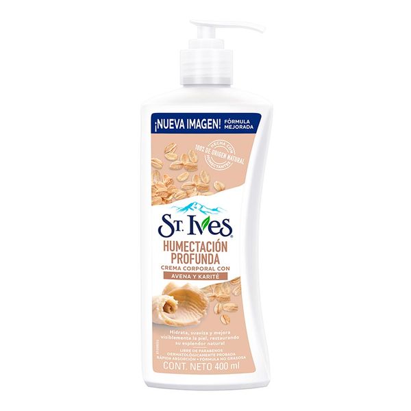 Loção Corporal St Ives Soothing Oatmel And Shea Butter 200ml