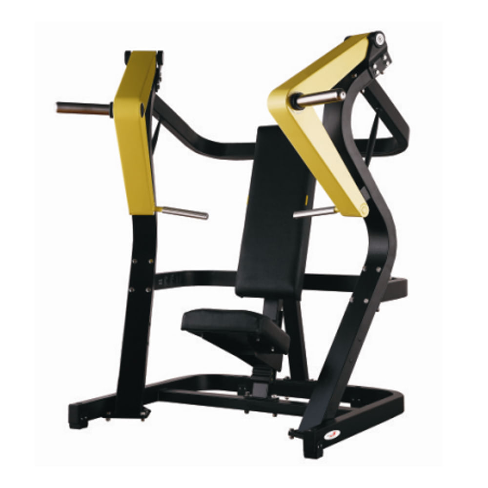 Chest Press Carga Anilha Preto Wellness - EM193 EM193