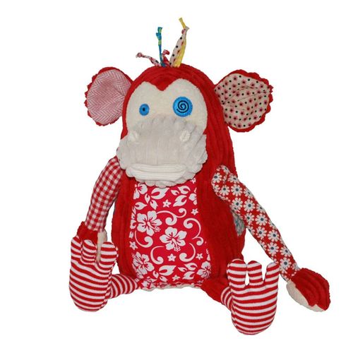 Pelúcia Original Bogos, o Macaco - Les Deglingos Pelúcia Original Bogos, o Macaco - Les Deglingos