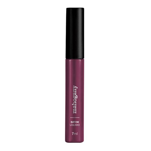Batom Líquido Matte Glam Makeup Berinjela Mahogany 7ml Batom Líquido Matte Glam Makeup Berinjela Mahogany 7ml