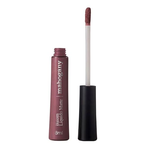 Batom Líquido Matte M Make Up Cognac Mahogany 8ml