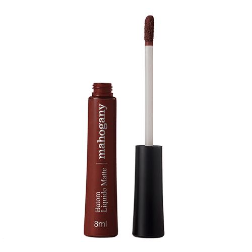 Batom Líquido Matte M Make Up Fiesta Mahogany 8ml Batom Líquido Matte M Make Up Fiesta Mahogany 8ml