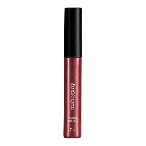 Batom Líquido Matte M Make Up Glam Coppery Mahogany 7ml