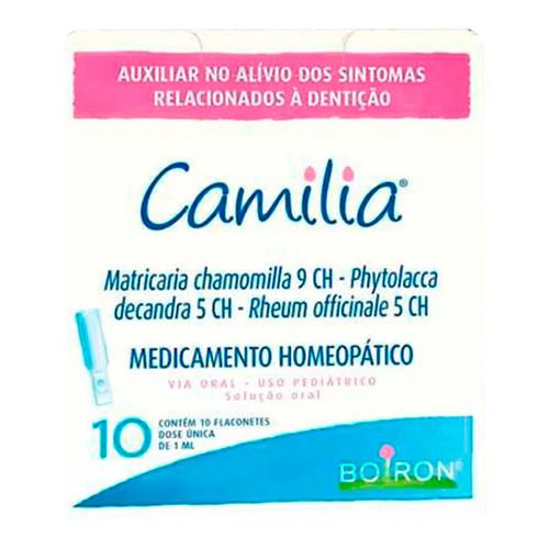 Camilia Boiron Unidoses 10 Flaconetes Camilia Boiron Unidoses 10 Flaconetes