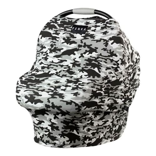 Capa Multifuncional Rambo Camuflado Preto e Banco Penka Cover Capa Multifuncional Rambo Camuflado Preto e Banco Penka Cover