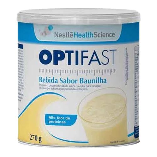 Bebida Nestlé Optifast Baunilha 270g Bebida Nestlé Optifast Baunilha 270g