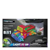 Blocos de Montar Power Block Caminhão 8 em 1 Laser Pegs