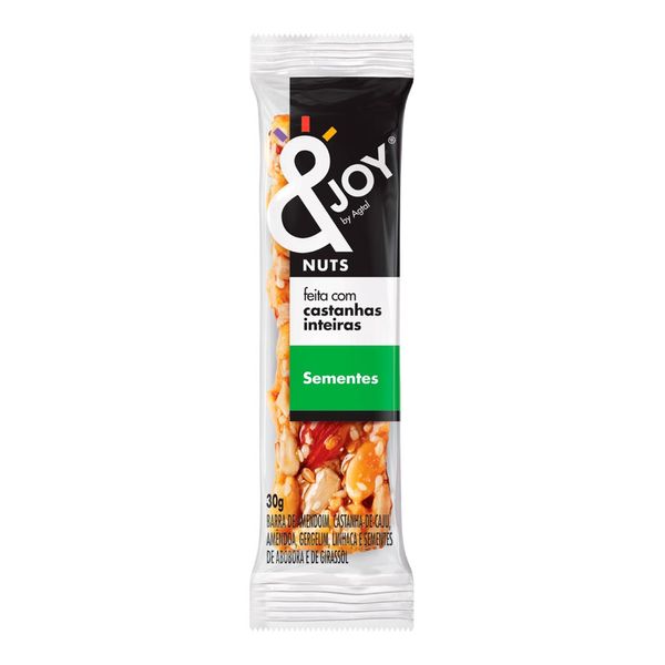 Barra de Cereais Nuts & Joy Sementes 30g