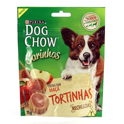 Biscoitos Dog Chow Carinhos Tortinhas Maçã - 75g Biscoitos Dog Chow Carinhos Tortinhas Maçã - 75g
