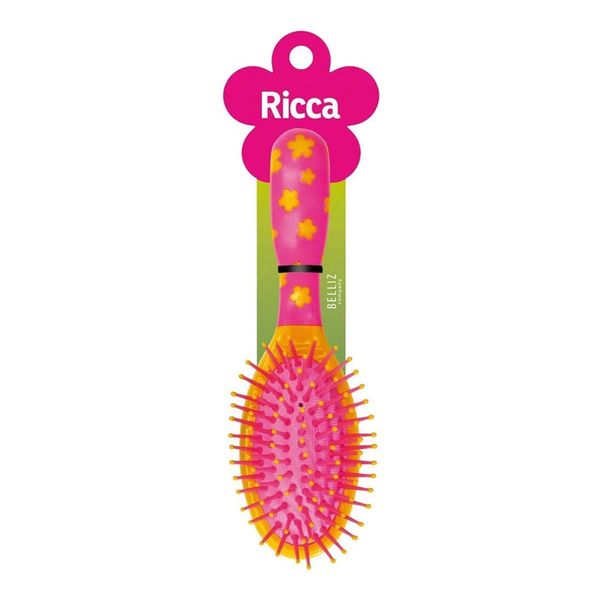 Escova de Cabelo Ricca Kids Oval