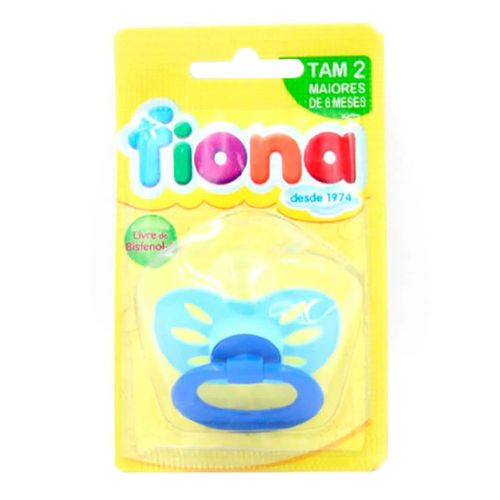 Chupeta Classica Fiona Azul Tamanho 2 Chupeta Classica Fiona Azul Tamanho 2