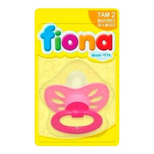 Chupeta Classica Fiona Rosa Tamanho 2 Chupeta Classica Fiona Rosa Tamanho 2