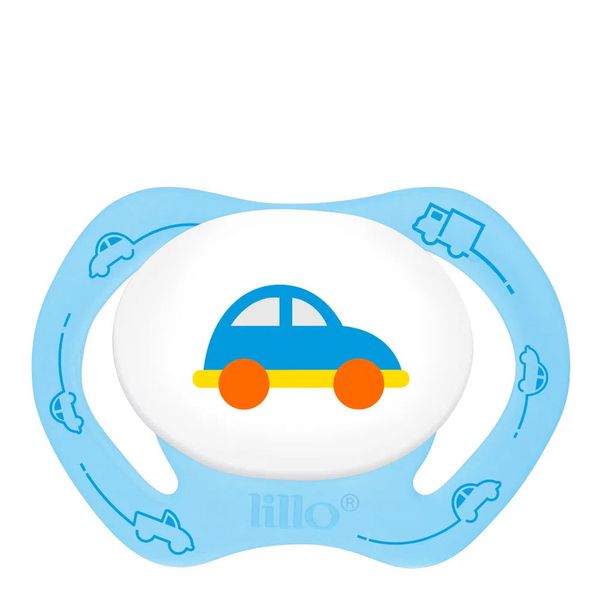 Chupeta Design Candy Ortodôntica Azul Lillo Tamanho 2