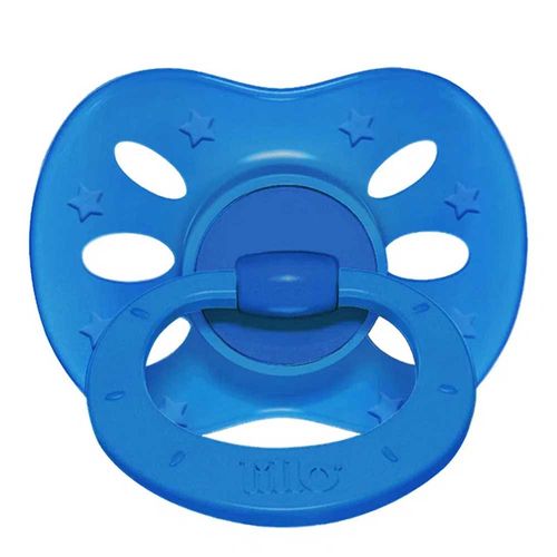 Chupeta Lillo Extra Air Silicone Ortodôntico Tamanho 2 Azul