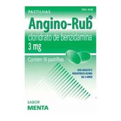 Angino-Rub Menta 16 Pastilhas