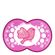 Chupeta MAM Clear Girls 6+ meses - 2334 Chupeta MAM Clear Girls 6+ meses - 2334