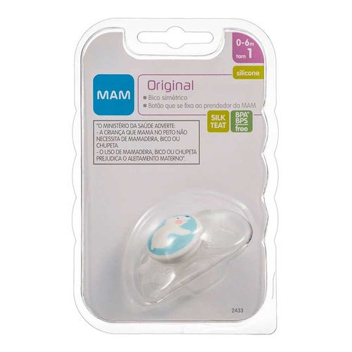 Chupeta MAM Original Boys 0-6 meses - 2433 Chupeta MAM Original Boys 0-6 meses - 2433