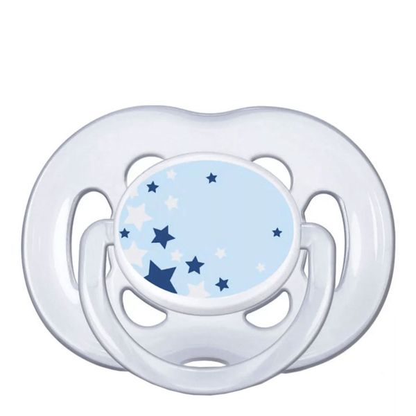 Chupeta Phillips Avent Noturna Azul 6 a 18 Meses
