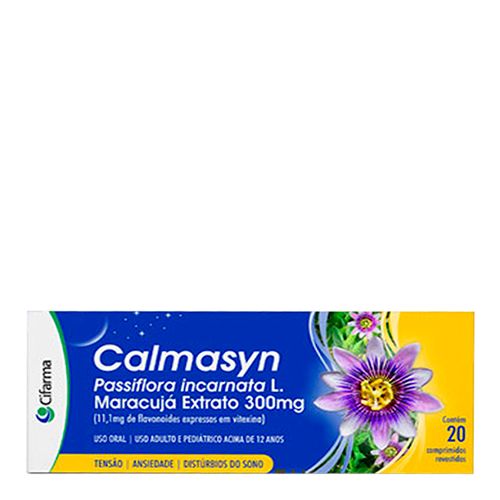 Calmasyn 300mg Cifarma 20 Comprimidos Calmasyn 300mg Cifarma 20 Comprimidos