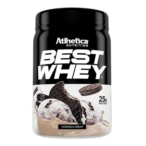 Best Whey Atlhetica Nutrition Cookies&Cream 450g Best Whey Atlhetica Nutrition Cookies&Cream 450g