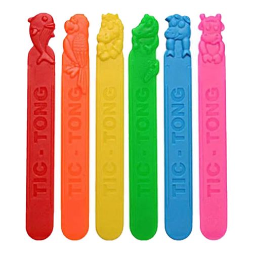 Abaixador De Lingua Em Plástico Tic-Tong Animal Agaplastic Abaixador De Lingua Em Plástico Tic-Tong Animal Agaplastic