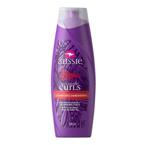 Condicionador Aussie Miracle Curls 180ml Condicionador Aussie Miracle Curls 180ml
