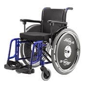 Cadeira De Rodas Ágile Azul Metálico Jaguaribe