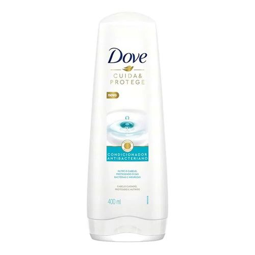 Condicionador Dove Antibacteriano Cuida E Protege 400ml Condicionador Dove Antibacteriano Cuida E Protege 400ml