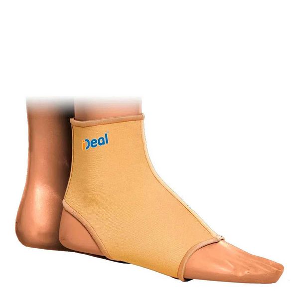 Tornozeleira Elástica Bege GG - Ideal
