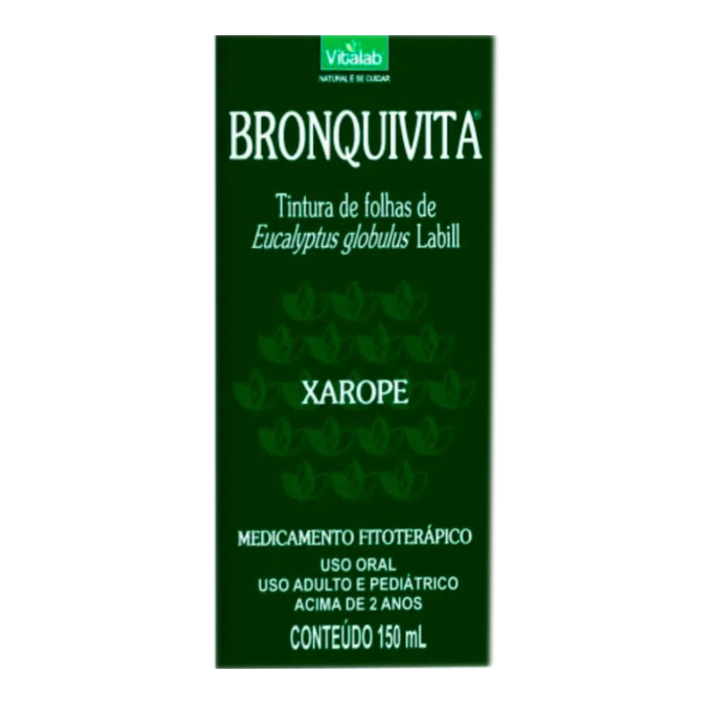 Expectorante e Fitoterápico Bronquivita 0,043ml/ml 150ml Xarope
