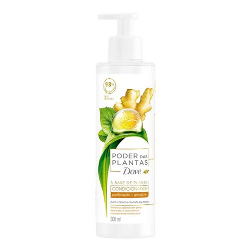 Condicionador Dove Poder das Plantas Purificação + Gengibre 300ml Condicionador Dove Poder das Plantas Purificação + Gengibre 300ml