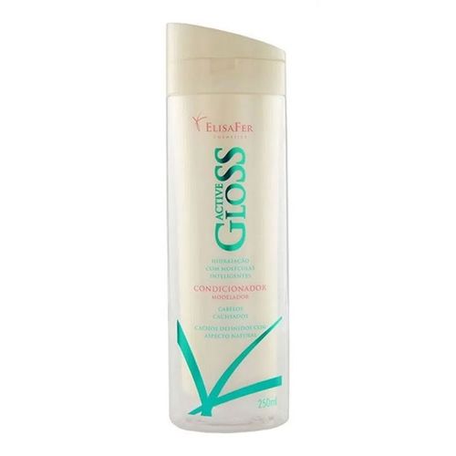 Condicionador Elisafer Active Gloss Cabelos Cacheados 250ml Condicionador Elisafer Active Gloss Cabelos Cacheados 250ml