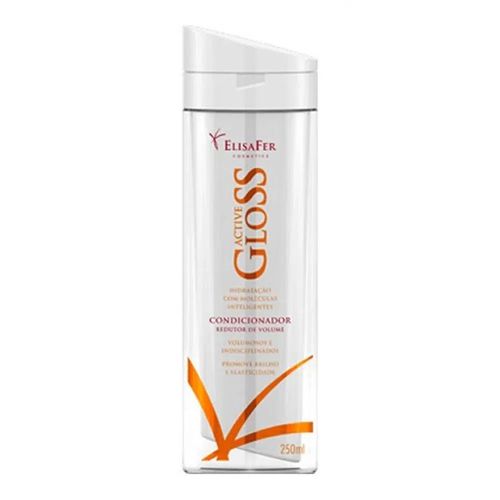 Condicionador Elisafer Active Gloss Cabelos Volumosos 250ml