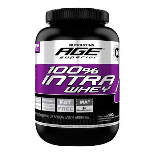 100% Intra Whey Age Nutrilatina Sabor Chocolate 900g 100% Intra Whey Age Nutrilatina Sabor Chocolate 900g