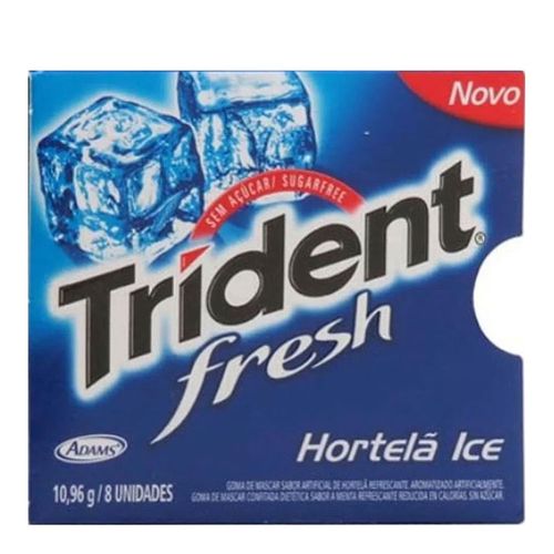 Trident Fresh Hortelã/ Ice 10,9g Trident Fresh Hortelã/ Ice 10,9g