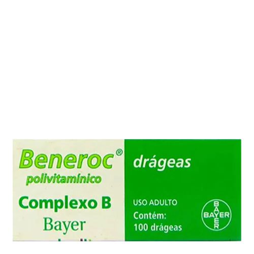 Vitamina B Beneroc Complex 100 Drágeas
