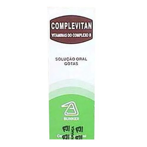 Vitamina B Complevitan Bunker Gotas Valeant 30ml Vitamina B Complevitan Bunker Gotas Valeant 30ml