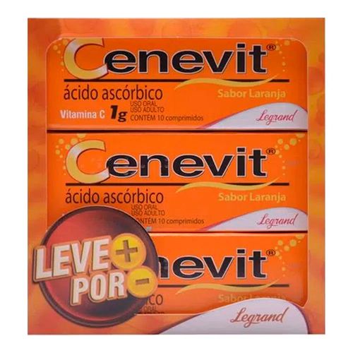 Vitamina C Cenevit Efervescente 1g Legrand 30 Comprimidos Vitamina C Cenevit Efervescente 1g Legrand 30 Comprimidos