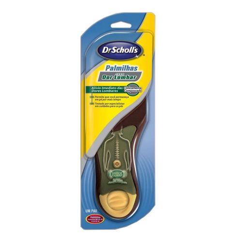 Palmilha Dr. Scholl's Para Dor Lombar Feminina Palmilha Dr. Scholl's Para Dor Lombar Feminina