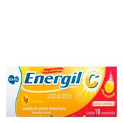 Vitamina C Energil C EMS Laranja 10 Comprimidos Efeverscentes