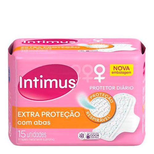 Absorvente Intimus Days com abas 15 unidades Absorvente Intimus Days com abas 15 unidades