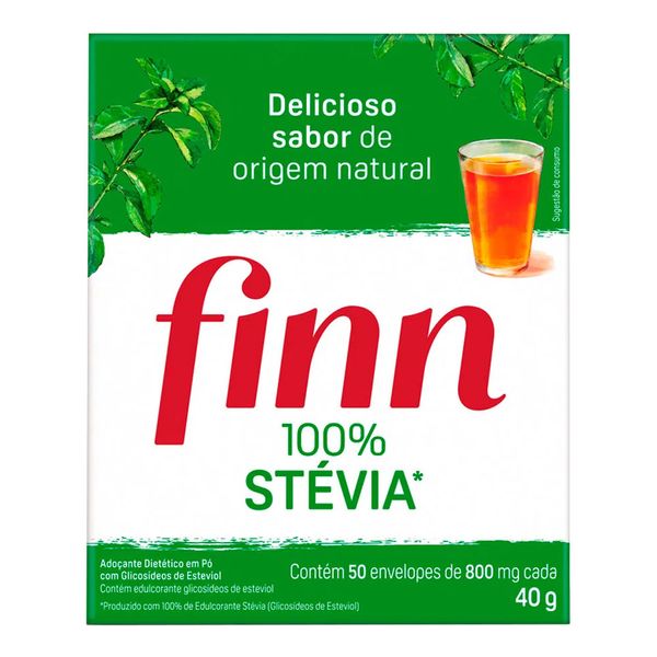 Adoçante Finn 80g - 100 envelopes