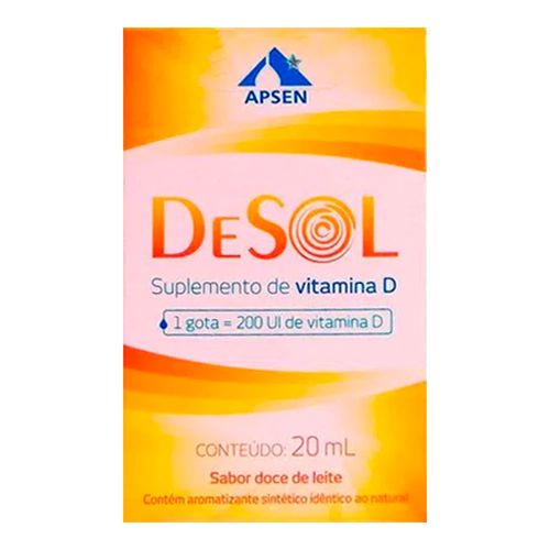 Vitamina D Desol 20ml Vitamina D Desol 20ml