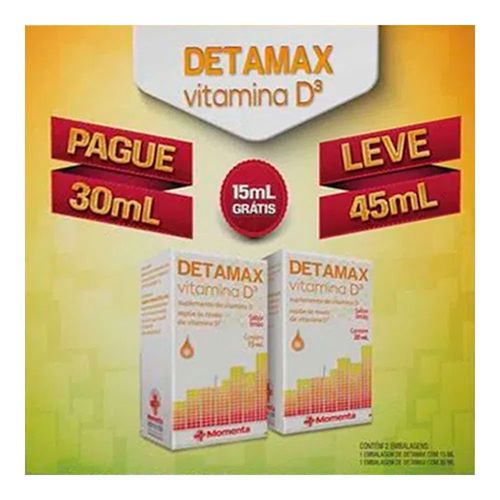 Vitamina D Detamax Gotas Momenta 45g Vitamina D Detamax Gotas Momenta 45g