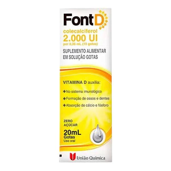 Vitamina D Font D 20ml Gotas