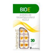 Vitamina E Bio E 400mg União Química 30 Cápsulas